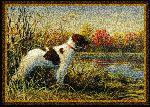 Hautman� Brittany Spaniel Area Rug
