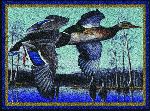 Eddie LeRoy� Flying Mallards Area Rug
