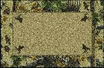 Realtree X-tra Brown Solid Center Area Rug