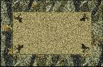 Realtree Hardwoods Solid Center Area Rug