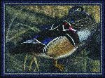 Eddie LeRoy� Wood Ducks On a Limb Area Rug
