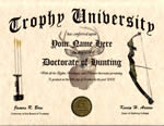 Bowhunting Diploma