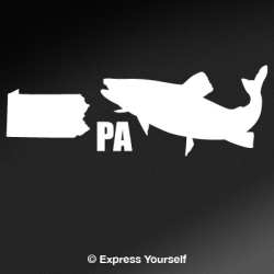 PA Brook Trout State Fish Decal