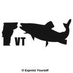 VT Brook Trout State Fish Decal
