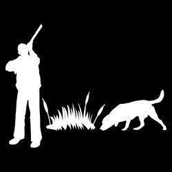 Wetland Lab and Hunter Decal