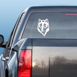Wolf Front Portrait Decal