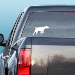 Brittany Spaniel Pointing Decal
