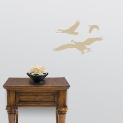 Geese Flyover Wall Decal