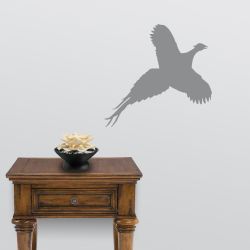 Flushed Pheasant Wall Decal