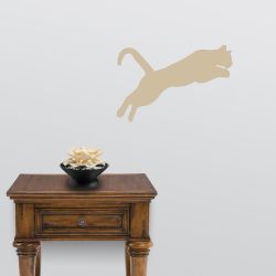 Cougar Leap Wall Decal