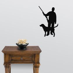 Hunter and Lab Decal