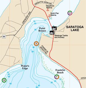 Keuka Lake Depth Chart