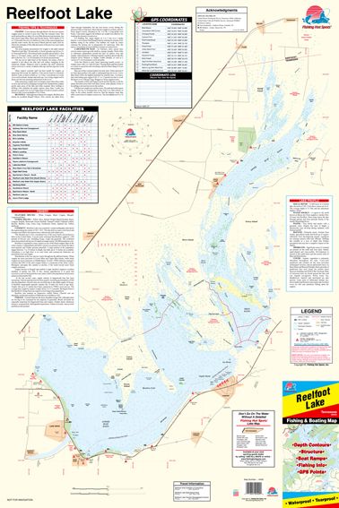 Reelfoot Lake Depth Chart