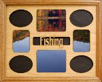 Fishing Montage Picture Frame