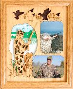Duck Hunter with Dog Picture Frame