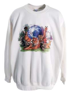 Earth Animals Ivory Sweatshirt