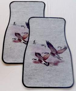 Geese in Flight Car Mats