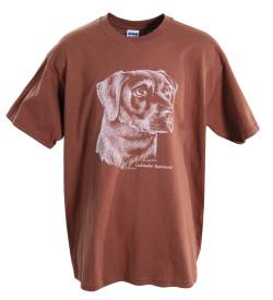 Lab Silhouette Brown T-Shirt