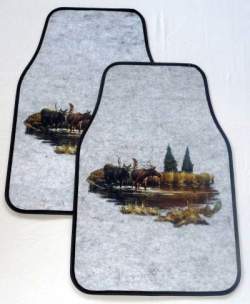 Teton Moose Car Mats