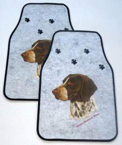 German Shorthaired - Head Car Mats
