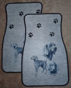 Weimaraner Car Mats