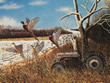 Ford N Pheasants - Art Print