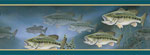 Largemouth Bass Wallpaper Border