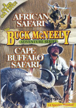 Large assortment of African hunting videos and dvds