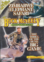 Large assortment of African hunting videos and dvds