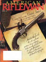 Vintage American Rifleman Magazine - March, 1991 - Very Good Condition