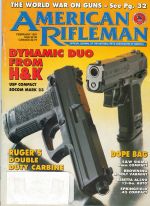 Vintage American Rifleman Magazine - February, 1997 - Very Good Condition