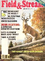 Vintage Field and Stream Magazine - September, 1982 - Very Good Condition - Midwest Edition