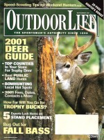 Vintage Outdoor Life Magazine - September, 2001 - Very Good Condition