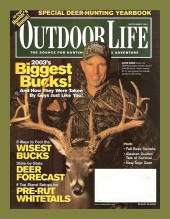 Vintage Outdoor Life Magazine - September, 2004 - Very Good Condition