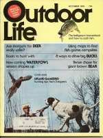 Vintage Outdoor Life Magazine - October, 1976 - Good Condition - Northeast Edition