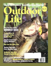 Vintage Outdoor Life Magazine - March, 1987 - Very Good Condition - Midwest Edition