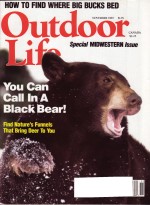 Vintage Outdoor Life Magazine - November, 1989 - Like New Condition