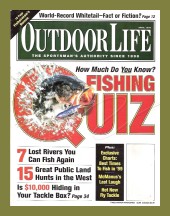Vintage Outdoor Life Magazine - April, 1999 - Very Good Condition