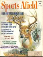 Vintage Sports Afield Magazine - October, 1965 - Very Good Condition