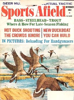 Vintage Sports Afield Magazine - November, 1968 - Acceptable Condition