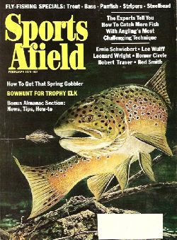 Vintage Sports Afield Magazine - February, 1974 - Very Good Condition