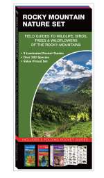 Rocky Mountain Nature Set - 3 Pocket Guides
