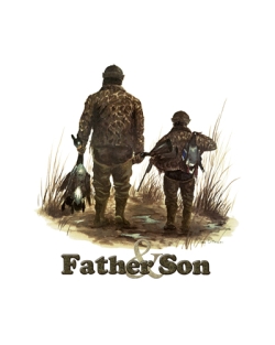 Father & Son Goose Door Mat
