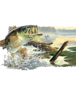 Buzz Off Largemouth Bass T-Shirt