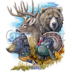Wildlife Collage Car Mats
