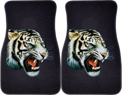 White Tiger Car Mats