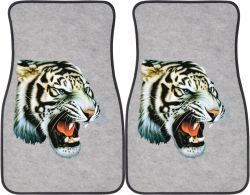 White Tiger Car Mats