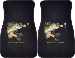 Largemouth Bass Combo Car Mats