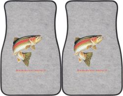 Rainbow Trout Combo Car Mats