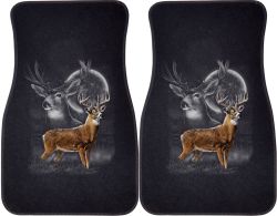 Deer Wilderness Car Mats